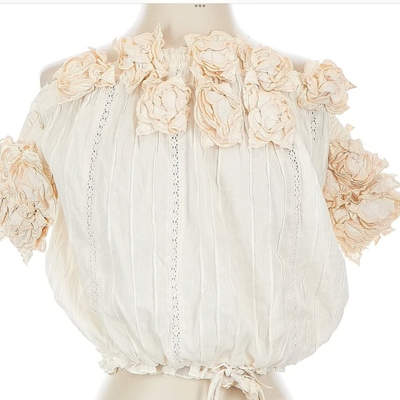 Fillyboo Rose Top XS Ivory - Picture 2 of 4